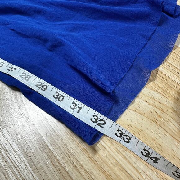 Fuzzi Jean Paul Gaultier NWT Surplice Wide Leg Jumpsuit in Canarie Blue Size L - Picture 8 of 8